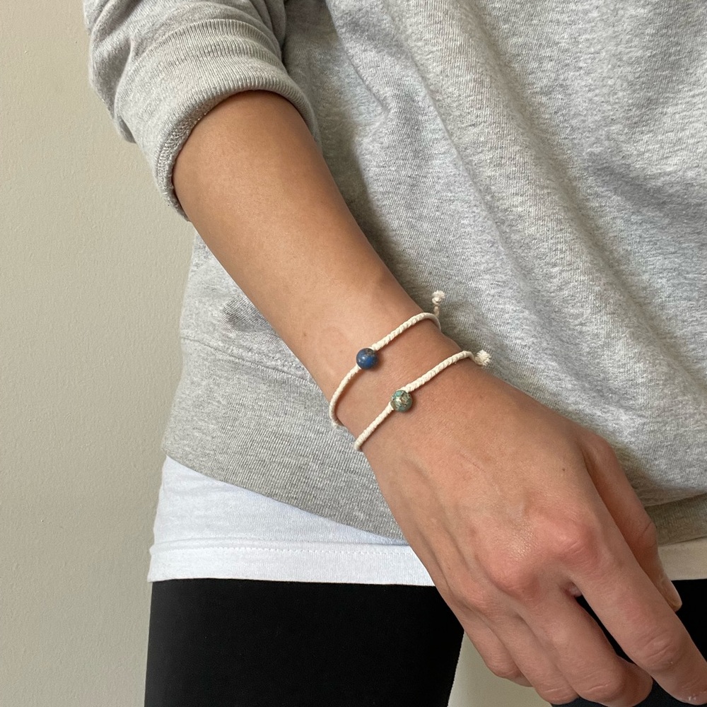 THE STUDIO PLANT Set of 4 Cotton Thread Bracelet